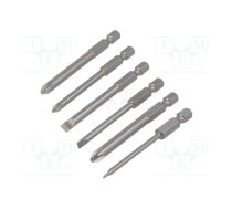 Tools set: screwdriver bits; Phillips,PlusMinus PZ-type,slot | FL03192716 | 031 927 16