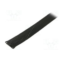 Polyester braid; ØBraid : 18÷25nom.20mm; polyester; black; L: 50m | CPS20B-50-CV0  | 7TCG054800R0036