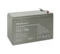 Re-battery: acid-lead; 12V; 7Ah; AGM; maintenance-free | ACCU-HP7-12S/Q  | 53076