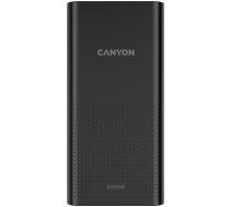 CANYON power bank PB-2001 20000 mAh Black | CNE-CPB2001B  | 5291485008307