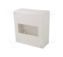 Enclosure: for modular components; IP30; white; No.of mod: 8; IK07 | SCHNEIDER-13398  | 13398