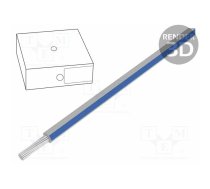 Wire; ÖLFLEX® WIRE MS 2.1; stranded; Cu; 0.5mm2; PVC; white-blue | MS-SC2.1-0.50WHBL | 4160144