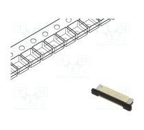 Connector: FFC/FPC; female; PIN: 10; F52R; 500mA; 50V; horizontal | F52R-1A7H1-11010 | F52R-1A7H1-11010