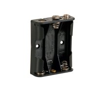 BATTERY HOLDER FOR 3 x AA-CELL (WITH SNAP TERMINALS) | BH331B  | 5410329300197