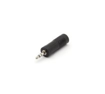 FEMALE 6.35mm STEREO JACK TO MALE 3.5mm STEREO JACK | CAA18 | 5410329277963