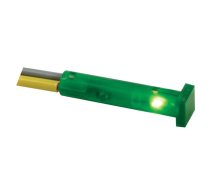 SQUARE 7 x 7mm PANEL CONTROL LAMP 24V GREEN | CCAF024V  | 5410329253936