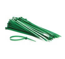 NYLON CABLE TIE SET - 4.6 x 200 mm - GREEN (100 pcs) | ECTG200  | 5410329471088