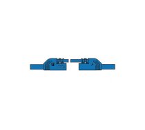 CONTACT PROTECTED INJECTION-MOULDED MEASURING LEAD 4mm 25cm / BLUE (MLB-SH/WS 25/1) | HM0421S25A  | 5410329349646