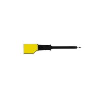 CONTACT-PROTECTED TEST PROBE 4mm WITH SLENDER STAINLESS STEEL TIP / BLACK (PRÜF 2S) | HM5401  | 5410329304645