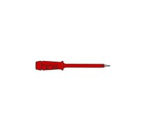 INSULATED TEST PROBE 4mm WITH SLENDER STAINLESS STEEL TIP / RED (PRÜF 2) | HM5410  | 5410329271640