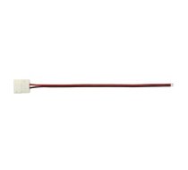 CABLE WITH 1 PUSH CONNECTOR FOR FLEXIBLE LED STRIP - 8 mm MONO COLOUR | LCON25  | 5410329603496