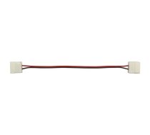 CABLE WITH PUSH CONNECTORS FOR FLEXIBLE LED STRIP - 8 mm MONO COLOUR | LCON26  | 5410329603502