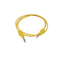 TEST LEADS (MOULDED BANANA PLUG 4mm) / YELLOW | TLM8Y  | 5410329300227