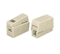 LIGHTING CONNECTOR, 2.5mm, 2 RIGID - 1 FLEXIBLE, 105°, WHITE | WG224112  | 5410329710804