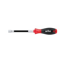 Wiha Screwdriver SoftFinish® Hexagon nut driver with flexible shaft (01437) 6 mm x 150 mm | WH01437  | 4010995014377