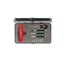 Wiha Torque screwdriver with T-handle set TorqueVario®-S T plus assorted, variably adjustable torque limit, 11-pcs. in box (29234) | WH29234  | 4010995292348