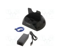 Docking station; USB 3.0; black | HD32-U3S-2 | HD32-U3S-2