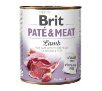 BRIT Paté & Meat with lamb - wet dog food - 800g | DLZRITKMP0053 | 8595602557523 | DLZRITKMP0053