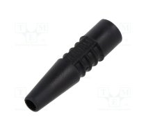 Strain relief; black; Application: BNC plugs; Øin: 2.6mm; L: 27mm | R280-560-000  | R280-560-000