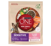 PURINA One Mini/Small Sensitive Salmon, rice - dry dog food - 800 g | DLZPUIKSP0095 | 7613036526876 | DLZPUIKSP0095