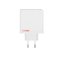 OnePlus SUPERVOOC 100W Dual USB-A|USB-C Travel Charger White | 5461100370  | 8596311232329 | 5461100370