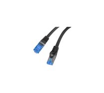 Lanberg | Patch Cord cat. 6 FTP | PCF6A-10CC-0025-BK | S/FTP | S/FTP shielding type – Aluminium braid on wire and each pair foiled additionally. The coating is made of low-smoke and Halogen-free materials (LSZH). Category compliance confirmed by Fluk | PCF6A-10CC-0025-BK | 5901969435061