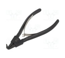 Pliers; for circlip; external; 3÷10mm; Pliers len: 140mm; angular | CK-T3713-0 | T3713 0
