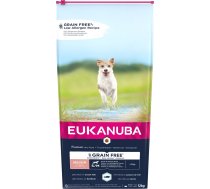 EUKANUBA Grain Free Senior small/medium breed, Ocean fish - dry dog food - 12 kg | DLPEUKKAS0018  | 8710255188980 | DLPEUKKAS0018