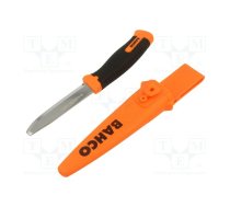 Knife; Overall len: 225mm; Blade length: 100mm | SA.2446-SAFE  | 2446-SAFE