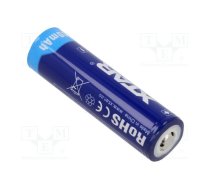 Re-battery: Li-Ion; 21700; 3.7V; 4900mAh; Ø21.4x74.8mm; 10A | ACCU-21700-490PCM  | XTAR 21700-490PCM 4900MAH PROTECTED