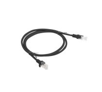 Patchcord cat.6 1.0M UTP black | PCU6-10CC-0100-BK | 5901969406900 | AKLAGKSP6000014