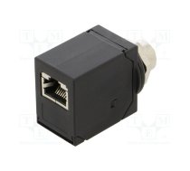 Adapter; M12 female X coded,RJ45 socket; X code-ProfiNET | ICAM12XRJS  | ICAM12XRJS