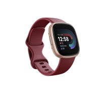 Versa 4 | Smart watch | NFC | GPS (satellite) | AMOLED | Touchscreen | Activity monitoring 24/7 | Waterproof | Bluetooth | Wi-Fi | Beet Juice/Copper Rose | FB523RGRD  | 810038858746