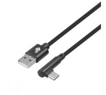 USB - USB C angle 1.5m. cable, black | AKTBXKUCSBA15KB  | 5902002186636 | AKTBXKUCSBA15KB