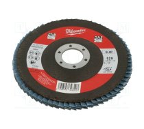 Flap grinding wheels; Ø: 125mm; Øhole: 22.2mm; Granularity: 40 | MW-4932472224  | 4932472224