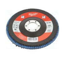 Flap grinding wheels; Ø: 125mm; Øhole: 22.2mm; Granularity: 120 | MW-4932472227  | 4932472227