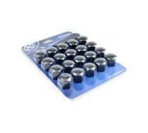 17 mm Bolt/Nut caps 20 pcs Black (BV17-000) | BV17-000  | 4750790253532 | Bimecc Bolt Cover BV17-000