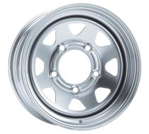 Dotz 4x4 Dakar Silver 6x15 5x139.7 ET0 CB110,0 60° ORKNS | ORKNS  | 4026569311759 | Dakar