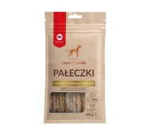 MACED Rabbit sticks with apple and addition of beetroot - Dog treat - 100g | DLPMDEPRZ0078 | 5907489323994 | DLPMDEPRZ0078