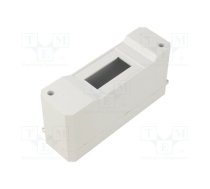Enclosure: for modular components; IP30; white; No.of mod: 2 | JX-S-2-WH  | S-2 WHITE