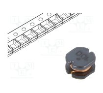 Inductor: wire; SMD; 10uH; 1.3A; ±20%; Ø: 5mm; 130mΩ; H: 3mm | SDR0503-100ML | SDR0503-100ML