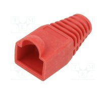 RJ45 plug boot; red | BM01060R  | BM01060R