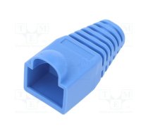 RJ45 plug boot; blue | BM01060B  | BM01060B