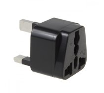 Maclean Adapter EU socket for UK MCE154 plug black (AKMCLKSAGMCE154) | AKMCLKSAGMCE154  | 5902211105787 | MCE154