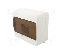 Enclosure: for modular components; IP40; white; No.of mod: 7 | JX-S-7/K-WH  | S-7/K WHITE