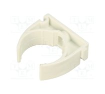 Bracket; white; Size: 28 | JX-U-28-WH  | U-28 WHITE