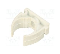 Bracket; white; Size: 20 | JX-U-20-WH  | U-20 WHITE