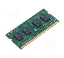 DRAM memory; DDR3 SODIMM; 1600MHz; 1.35÷1.5VDC; industrial; 512x8 | GR3S4G160S8L | GR3S4G160S8L