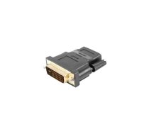 Adapter HDMI (F) -> DVI -D (M)(24+1) Dual Link | AKLAGVA00000022  | 5901969421521 | AD-0010-BK