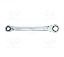 Wrench; box,with ratchet; 10mm,13mm,17mm,19mm; Teeth: 72 | WIHA.45421  | 45421